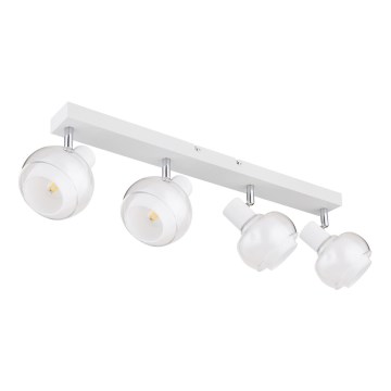 Globo - Stropna reflektorska svjetiljka 4xE14/40W/230V bijela