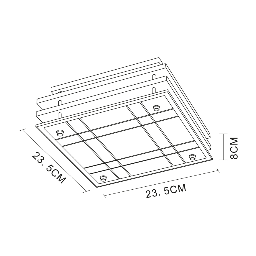 Globo - Stropna svjetiljka 1xE27/60W/230V