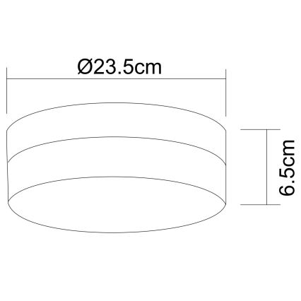 Globo - Stropna svjetiljka 2xE27/40W/230V