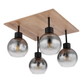 Globo - Stropni luster za montažu uz strop 4xE27/40W/230V