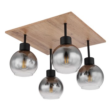 Globo - Stropni luster za montažu uz strop 4xE27/40W/230V