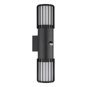 Globo - Vanjsko zidno svjetlo s senzorom 2xE27/15W/230V IP54