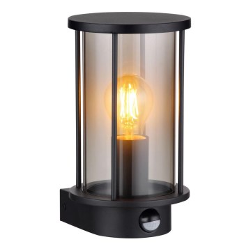 Globo - Vanjsko zidno svjetlo sa senzorom 1xE27/60W/230V IP54