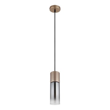 Globo - Viseća svjetiljka na kabelu 1xE27/25W/230V, brončana, Ø 10,5 cm