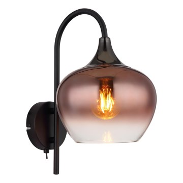 Globo - Zidna lampa 1xE27/40W/230V bakrena