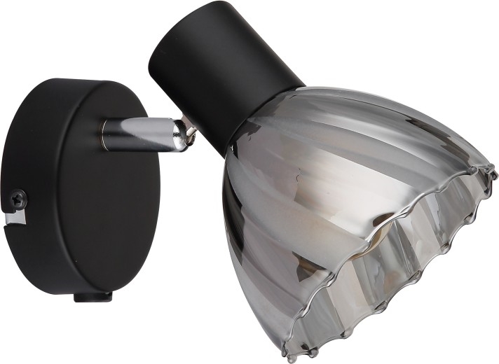 Globo - Zidna reflektorska svjetiljka 1xE14/40W/230V crna