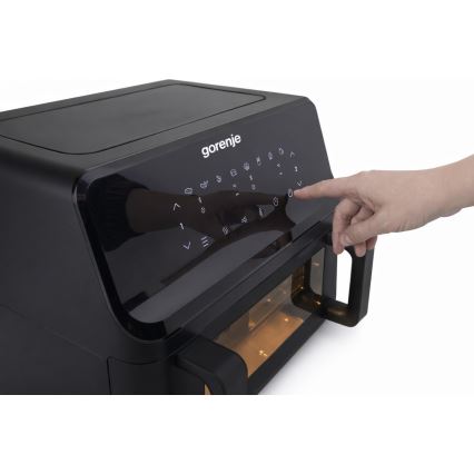 GORENJE AF2700BP - Vrućozračna friteza 9 l 2700W/230V crna
