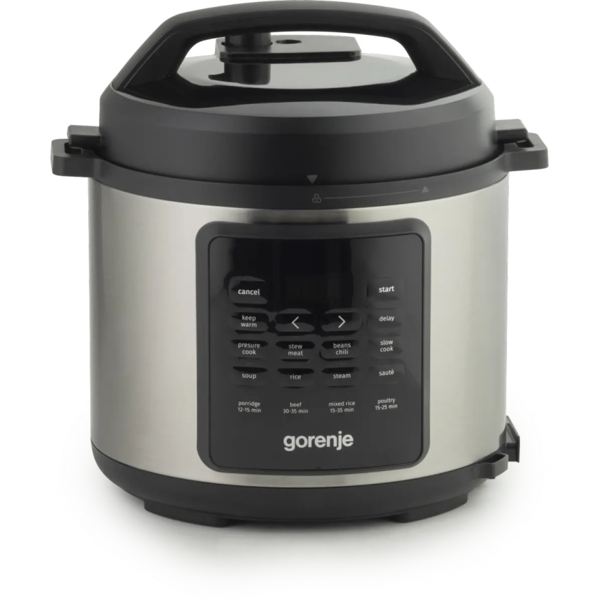 GORENJE GMC6SBK - Multifunkcijski električni lonac 6 l 8 u 1 1000W/230V inox