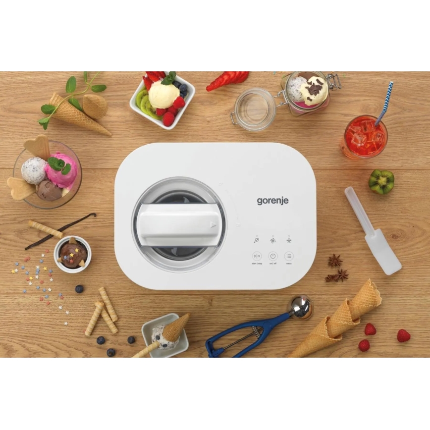 GORENJE ICM10W - Bijeli aparat za sladoled 100W/230V