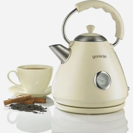GORENJE K17CLI - Električno kuhalo za vodu 1,7 l 2200W/230V bež