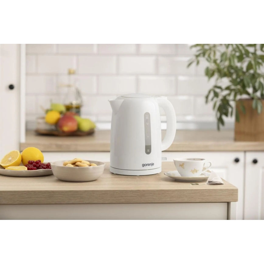GORENJE K17W - Električno kuhalo za vodu 1,7 l 2200W/230V bijelo