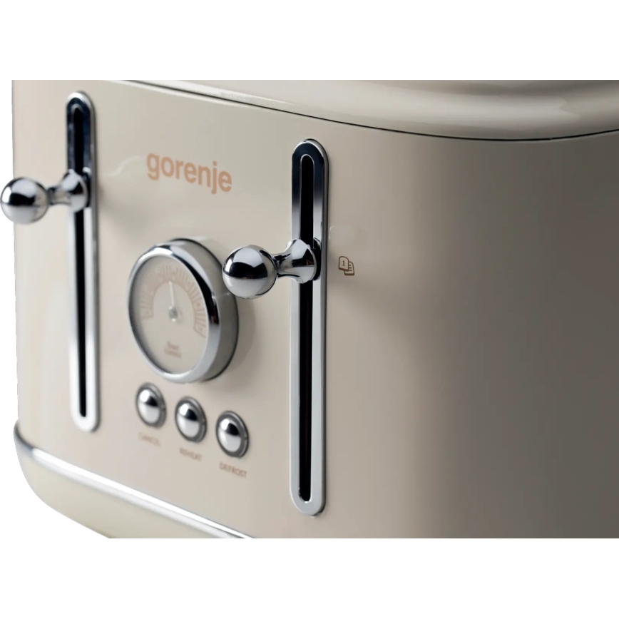 GORENJE T2300CLIN - Toster za 4 kriške 1150W/230V bež