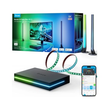 Govee - AI Sync Box Kit 2 Pametni komplet za PC osvjetljenje 27-34