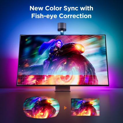Govee - Backlight 3S Netflix TV 55-65 SMART LED RGBICW pozadinsko osvjetljenje Wi-Fi + daljinski upravljač