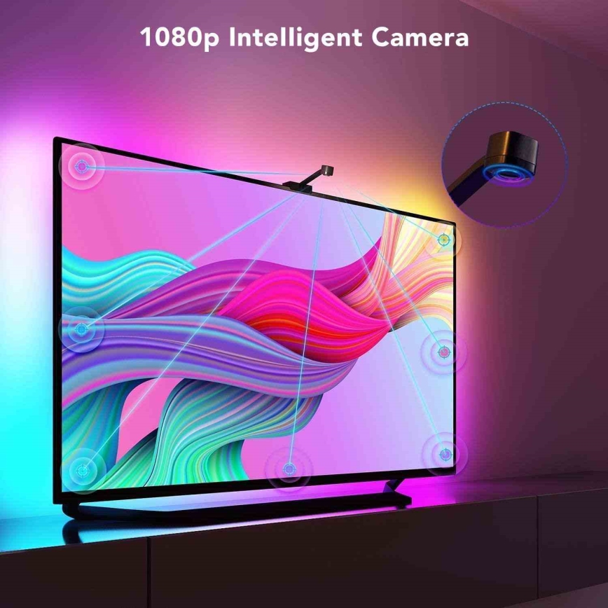 Govee - DreamView TV 75-85" SMART LED s pozadinskim osvjetljenjem RGBIC Wi-Fi + daljinski upravljač