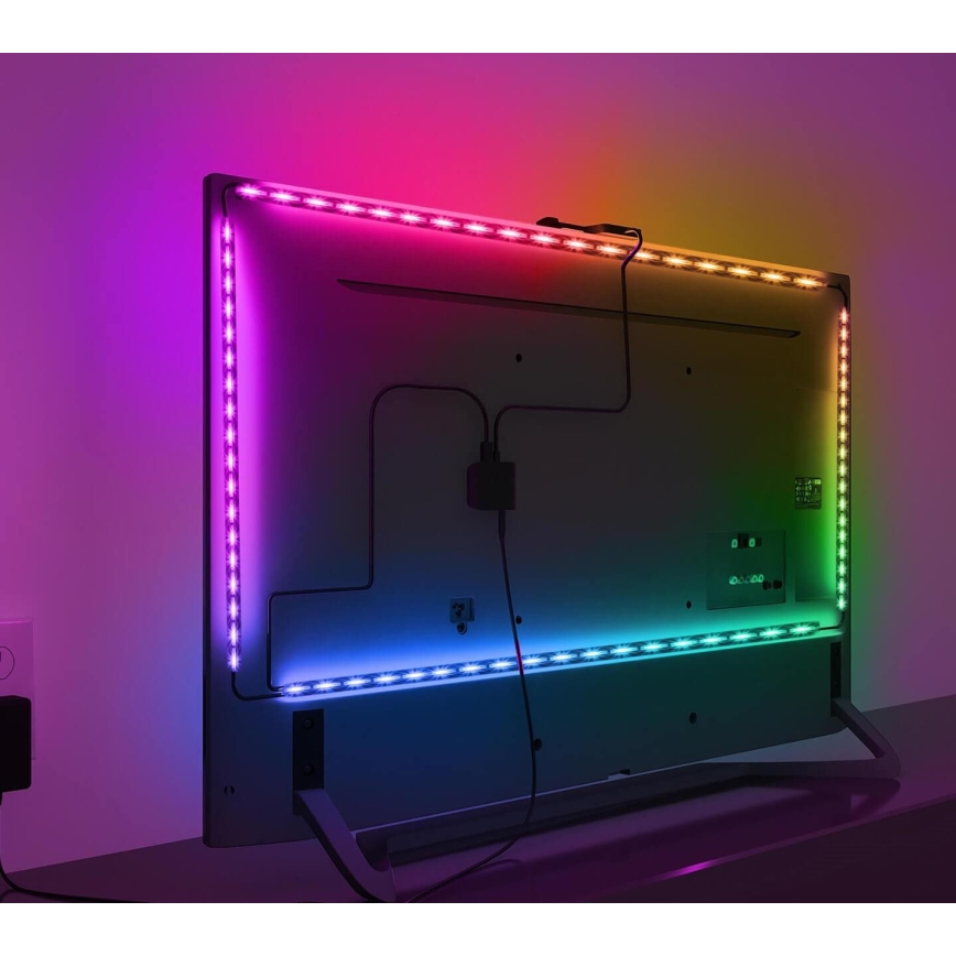 Govee - DreamView TV 75-85" SMART LED s pozadinskim osvjetljenjem RGBIC Wi-Fi + daljinski upravljač