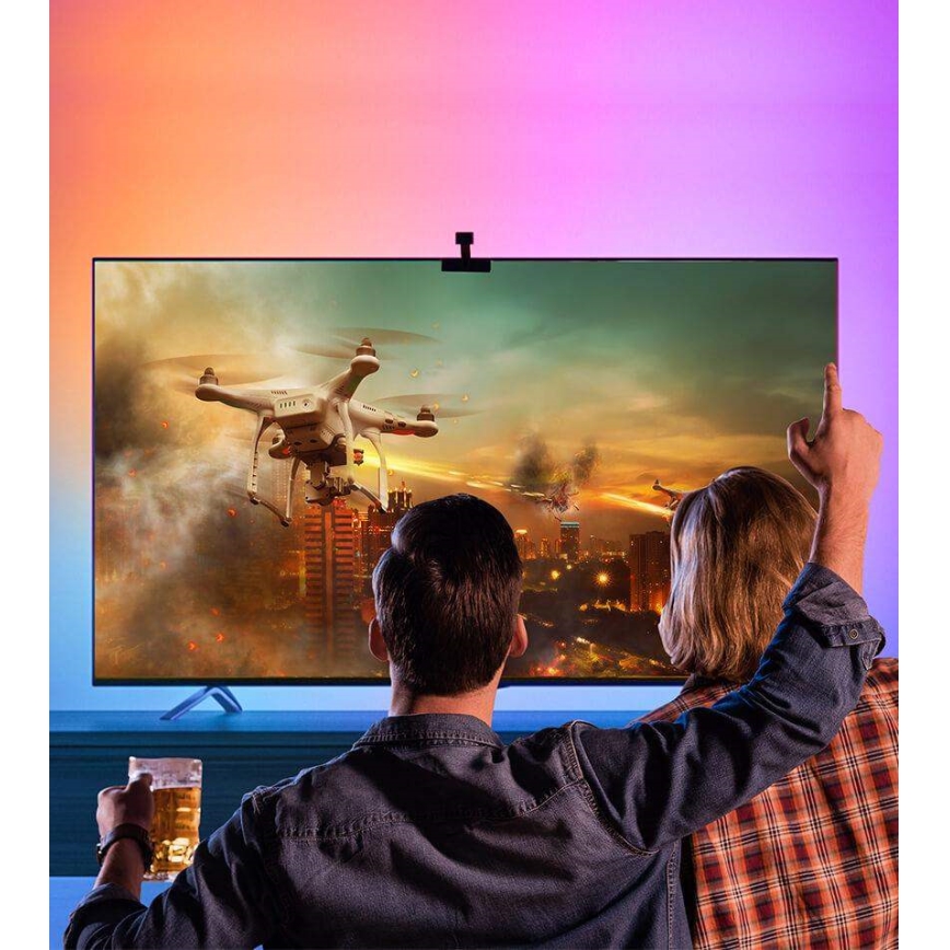 Govee - DreamView TV 75-85" SMART LED s pozadinskim osvjetljenjem RGBIC Wi-Fi + daljinski upravljač