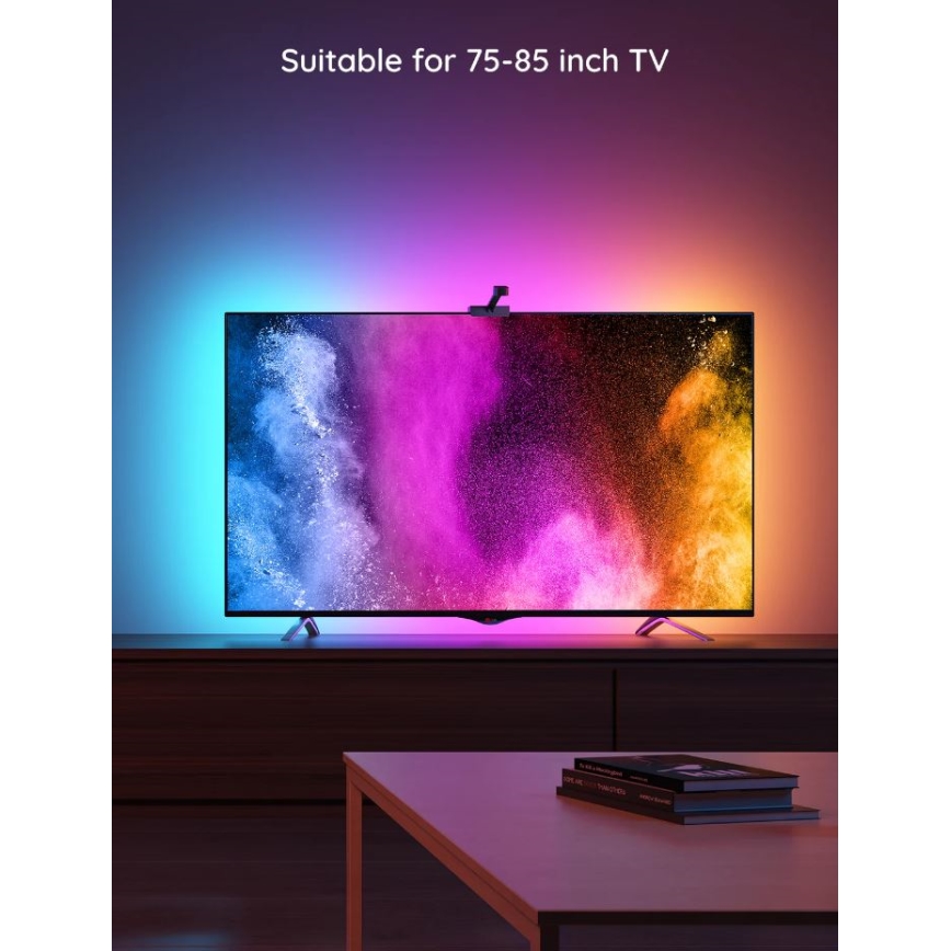 Govee - DreamView TV 75-85" SMART LED s pozadinskim osvjetljenjem RGBIC Wi-Fi + daljinski upravljač