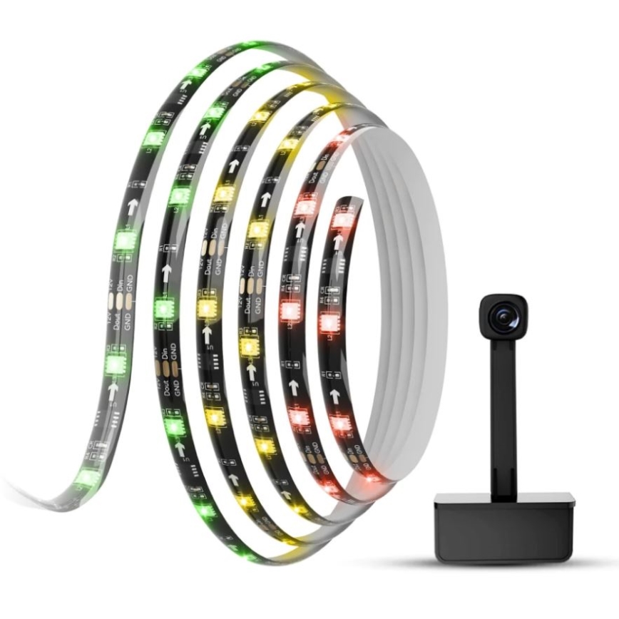 Govee - DreamView TV 75-85" SMART LED s pozadinskim osvjetljenjem RGBIC Wi-Fi + daljinski upravljač