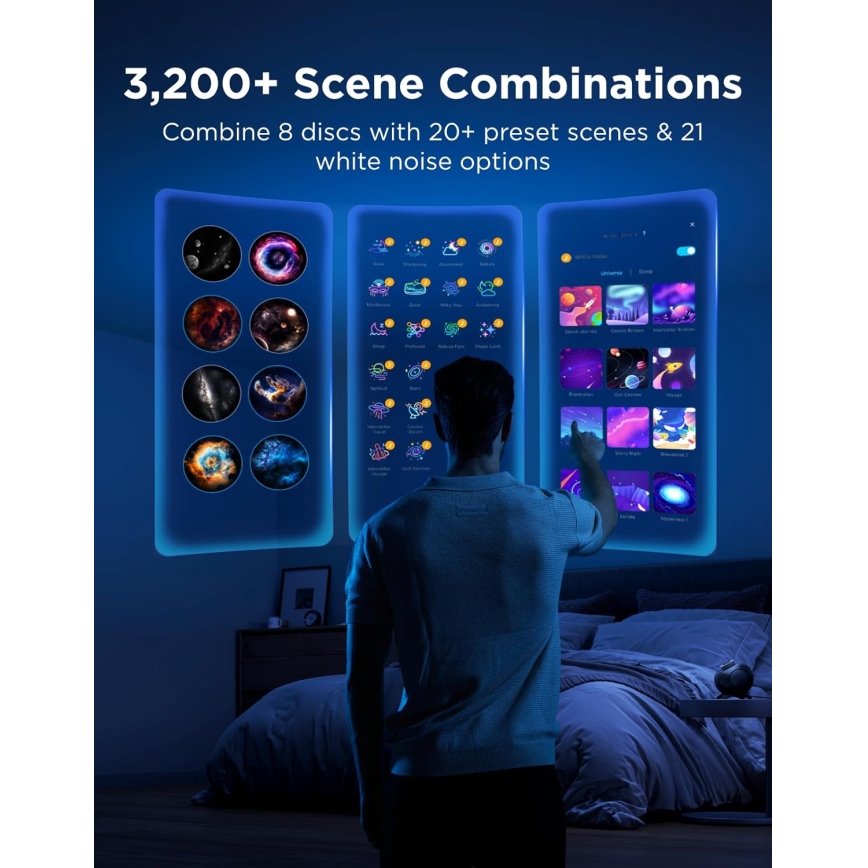 Govee - Galaxy Light Projector 2 Pro s podrškom za Matter i Wi‑Fi zvučnikom