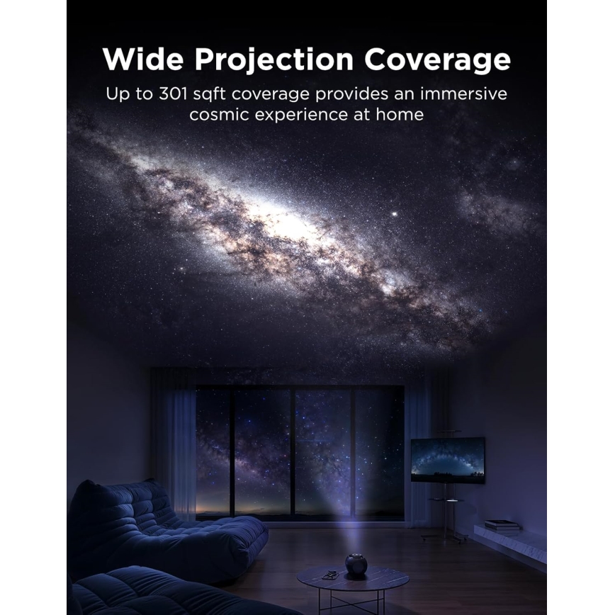 Govee - Galaxy Light Projector 2 Pro s podrškom za Matter i Wi‑Fi zvučnikom