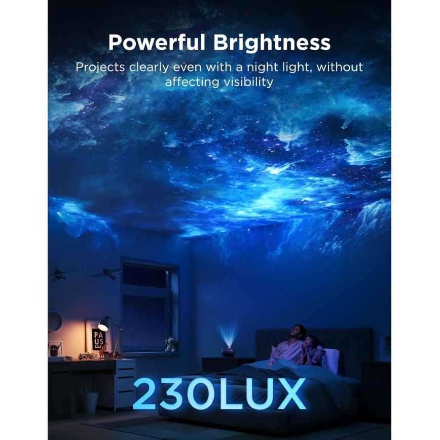Govee - Galaxy Light Projector 2 Pro s podrškom za Matter i Wi‑Fi zvučnikom