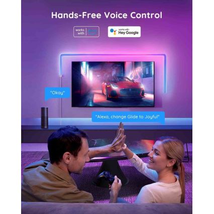 Govee - Glide (6+1) SMART LED, TV, Gaming, Dom - RGBIC Wi-Fi