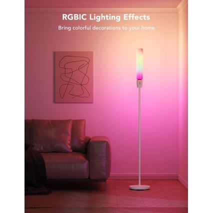 Govee - LED Prigušiva podna lampa CYLINDER SMART RGBICWW 2200-6500K