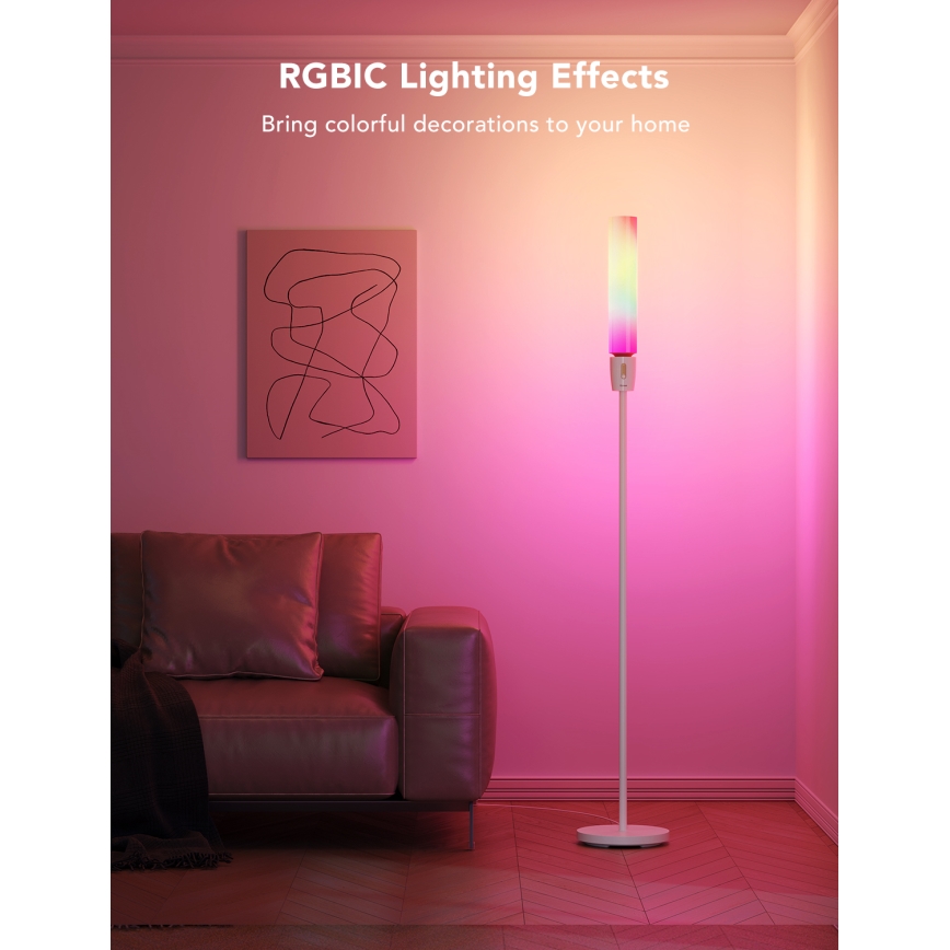 Govee - LED Prigušiva podna lampa CYLINDER SMART RGBICWW 2200-6500K