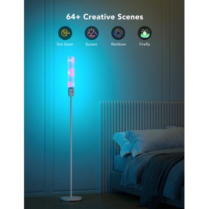 Govee - LED Prigušiva podna lampa CYLINDER SMART RGBICWW 2200-6500K