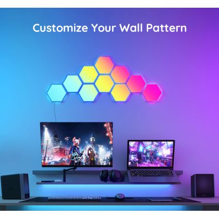 Govee - Set za proširenje 2x LED RGB Prigušivi panel LED/7,2W/230V Wi-Fi