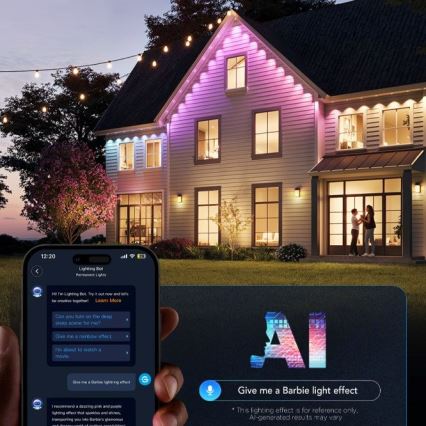 Govee - LED RGBIC niz ugradnih svjetala, 30 m, Wi‑Fi, Matter, IP67
