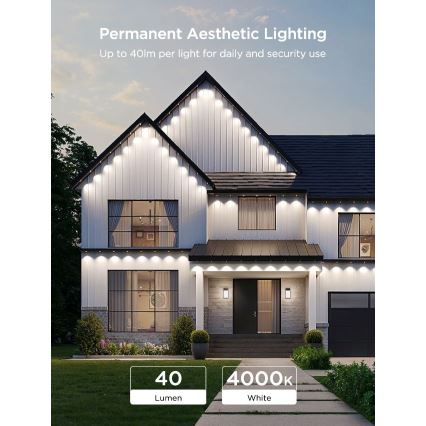 Govee - LED RGBIC niz ugradnih svjetala, 30 m, Wi‑Fi, Matter, IP67
