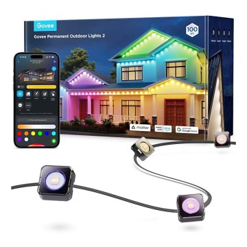 Govee - LED RGBIC nizne svjetiljke 30m Wi-Fi Matter IP67