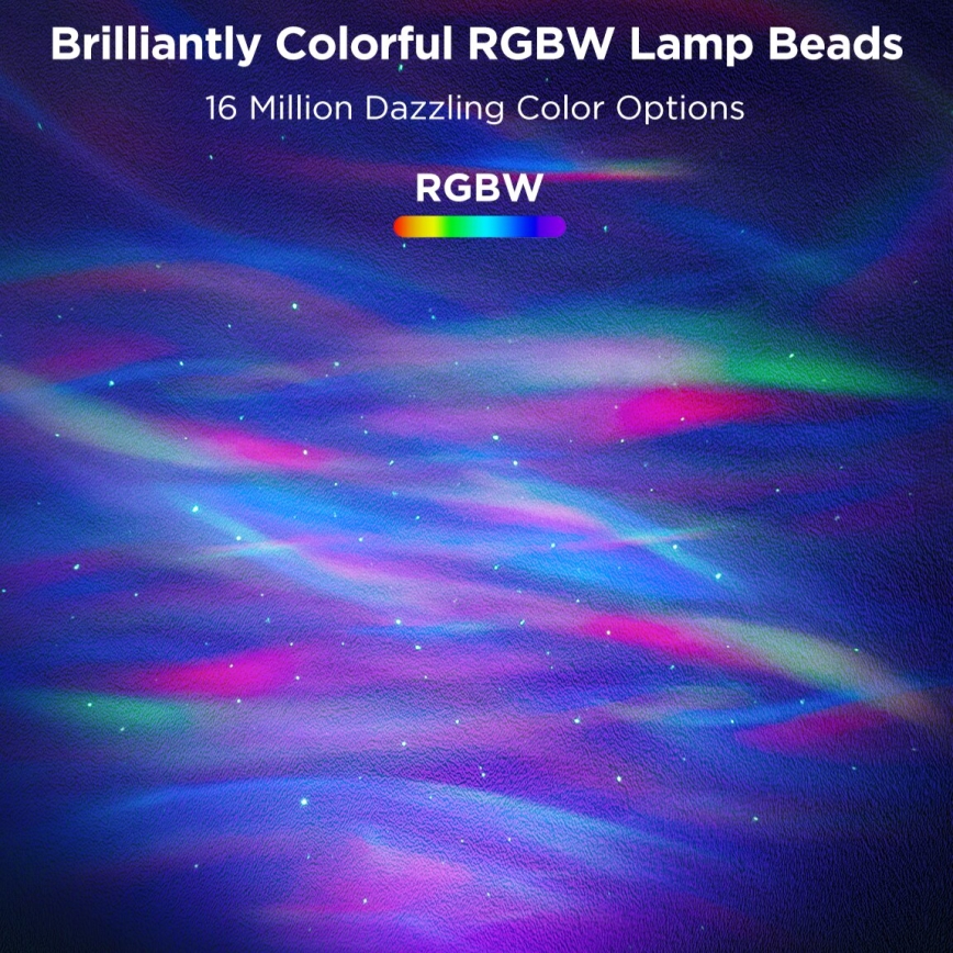 Govee - LED RGBW Galaxy projektor svjetla Pro Wi-Fi Matter