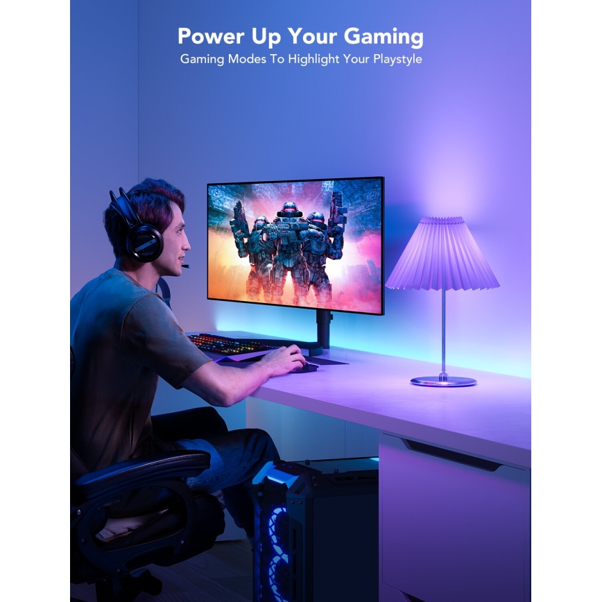 Govee - LED RGBWW Prigušiva žarulja Smart E27/9W/230V 2700-6500K Wi-Fi