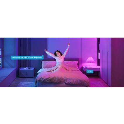 Govee - LED RGBWW prigušiva žarulja Smart MATTER E27/12W/230V 2700-6500K Wi-Fi
