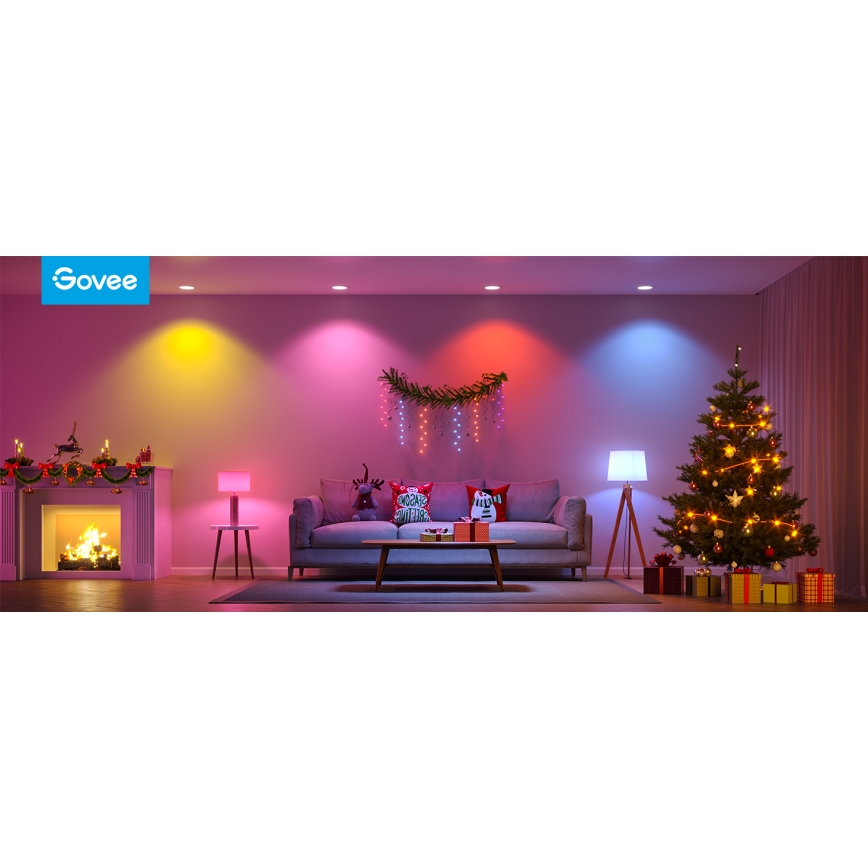 Govee - LED RGBWW prigušiva žarulja Smart MATTER E27/9W/230V 2700-6500K Wi-Fi
