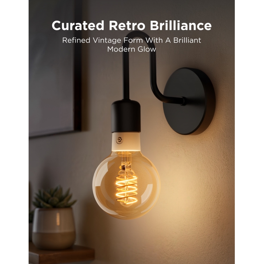 Govee - LED RGBWW prigušivačka žarulja Smart MATTER G80 E27/5W/230V 2700-6500K Wi-Fi