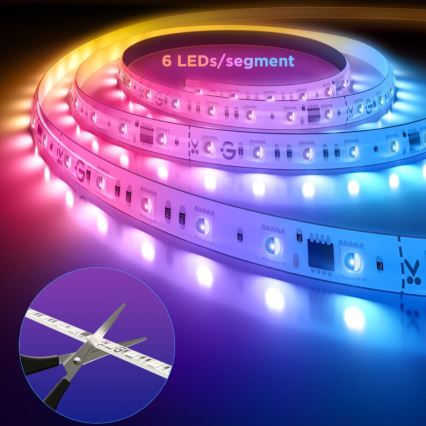 Govee - LED RGBWWIC produžni LED trak Strip Light 2 Pro 1m Wi-Fi Matter