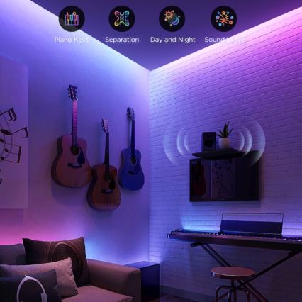 Govee - LED RGBWWIC produžni LED trak Strip Light 2 Pro 1m Wi-Fi Matter