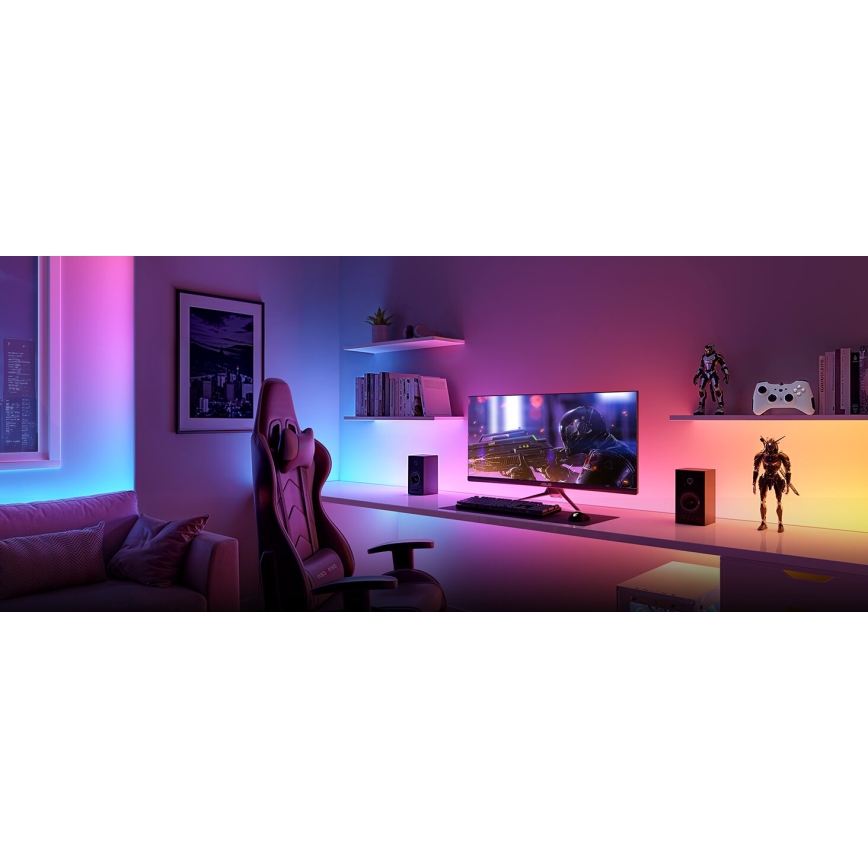 Govee - LED RGBWWIC produžni LED trak Strip Light 2 Pro 1m Wi-Fi Matter