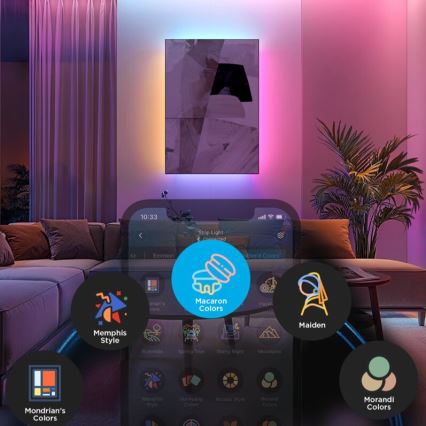 Govee - LED RGBWWIC produžni LED trak Strip Light 2 Pro 1m Wi-Fi Matter