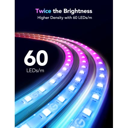 Govee - M1 PRO PREMIUM Smart RGBICW+ LED produžna traka 1m Wi-Fi Matter