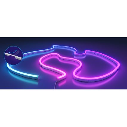 Govee - Neon 2 MATTER fleksibilna LED traka 3m RGBIC Wi-Fi IP67