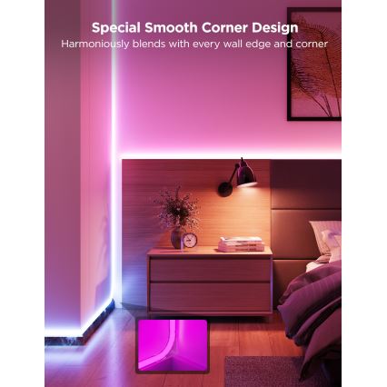 Govee - Neon MATTER LED kutna traka 5m RGBIC Wi-Fi
