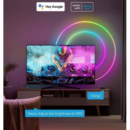 Govee - Neon SMART fleksibilna LED traka RGBIC 2m Wi-Fi IP67