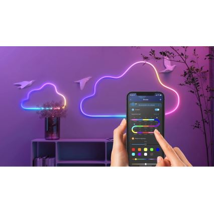 Govee - Neon SMART fleksibilna LED traka RGBIC 2m Wi-Fi IP67