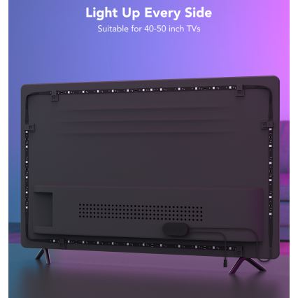 Govee - pametno LED pozadinsko osvjetljenje za TV 40-50 RGBIC Wi-Fi