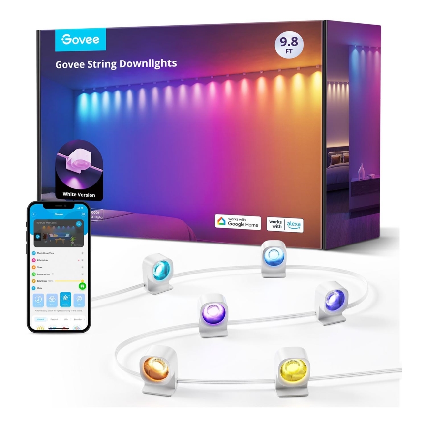 Govee - RGBIC LED niz svjetala 3m Wi-Fi